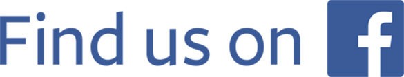 Find us on Facebook logo
